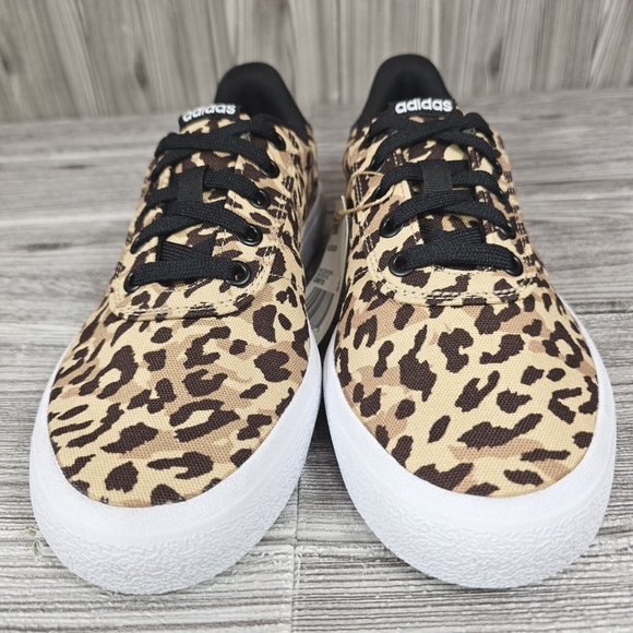 Adidas x FARM Rio Vulcraid3R Beige Leopard Skate Shoe GW9185-Women's Size 6.5NEW - Picture 6 of 14